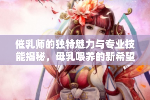 催乳师的独特魅力与专业技能揭秘，母乳喂养的新希望