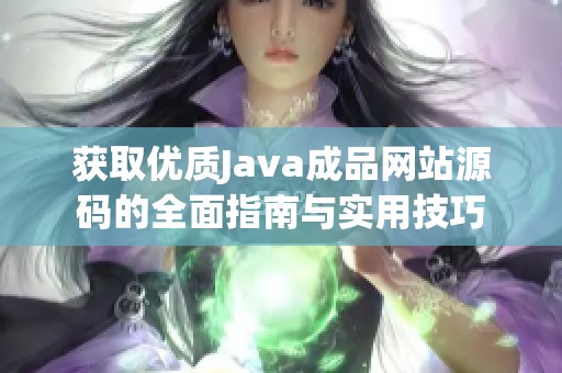 获取优质Java成品网站源码的全面指南与实用技巧