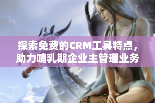 探索免费的CRM工具特点，助力哺乳期企业主管理业务