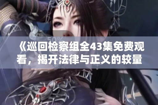 《巡回检察组全43集免费观看，揭开法律与正义的较量》