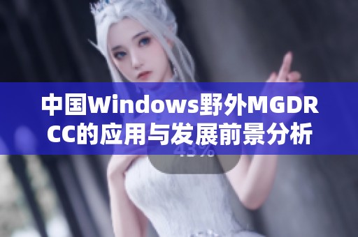 中国Windows野外MGDRCC的应用与发展前景分析