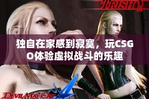 独自在家感到寂寞，玩CSGO体验虚拟战斗的乐趣