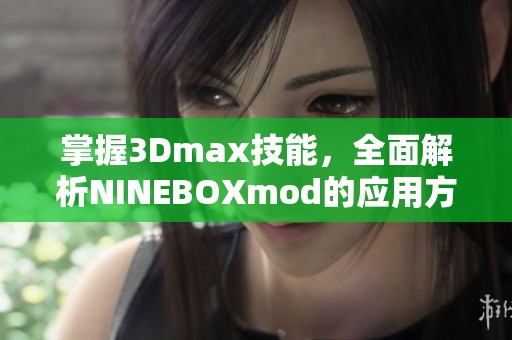 掌握3Dmax技能，全面解析NINEBOXmod的应用方法与技巧