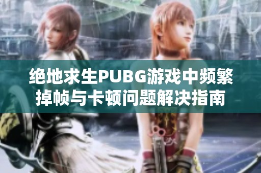 绝地求生PUBG游戏中频繁掉帧与卡顿问题解决指南