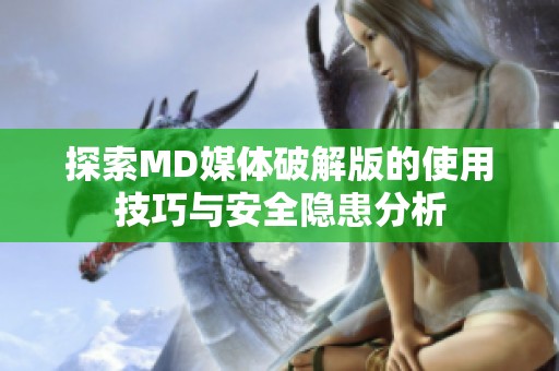 探索MD媒体破解版的使用技巧与安全隐患分析