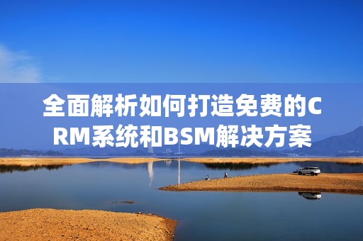 全面解析如何打造免费的CRM系统和BSM解决方案