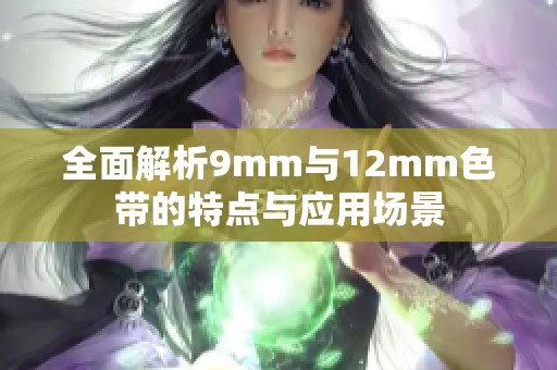 全面解析9mm与12mm色带的特点与应用场景