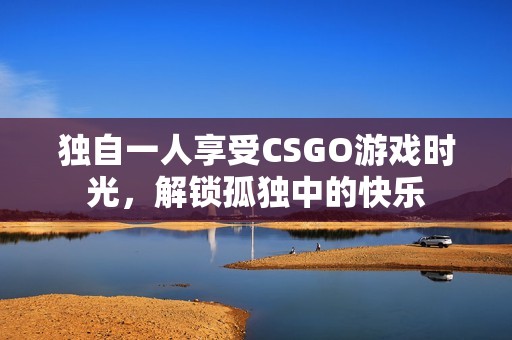 独自一人享受CSGO游戏时光，解锁孤独中的快乐