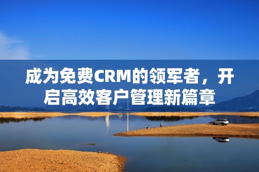 成为免费CRM的领军者，开启高效客户管理新篇章